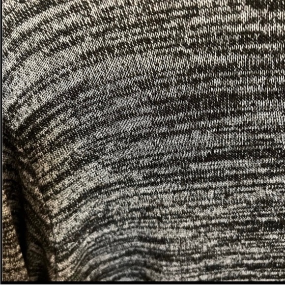 PASSPORTS Waterfall Asymmetric small women's open front button gray Cardigan - Picture 7 of 8